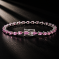 Pulseira Prisma Flora em Prata 925