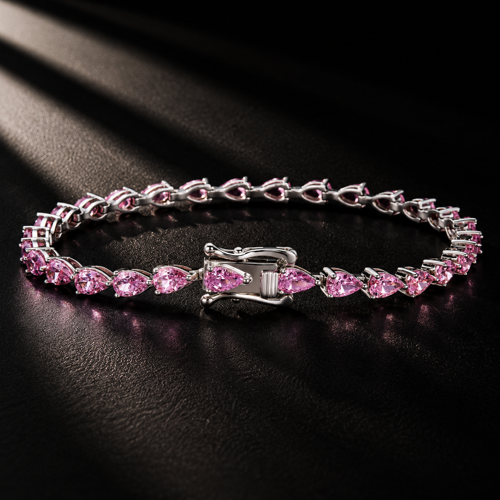 Pulseira Prisma Flora em Prata 925
