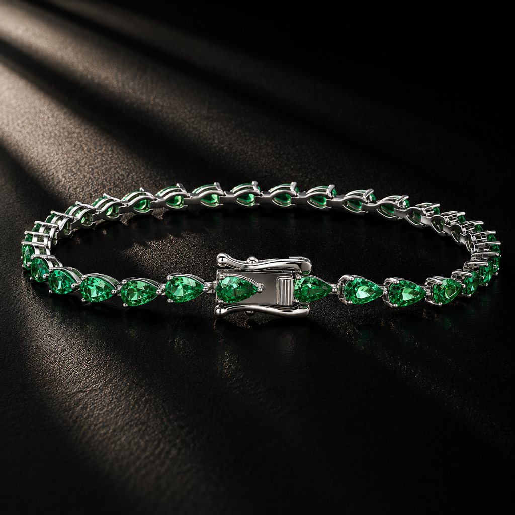 Pulseira Prisma Flora em Prata 925
