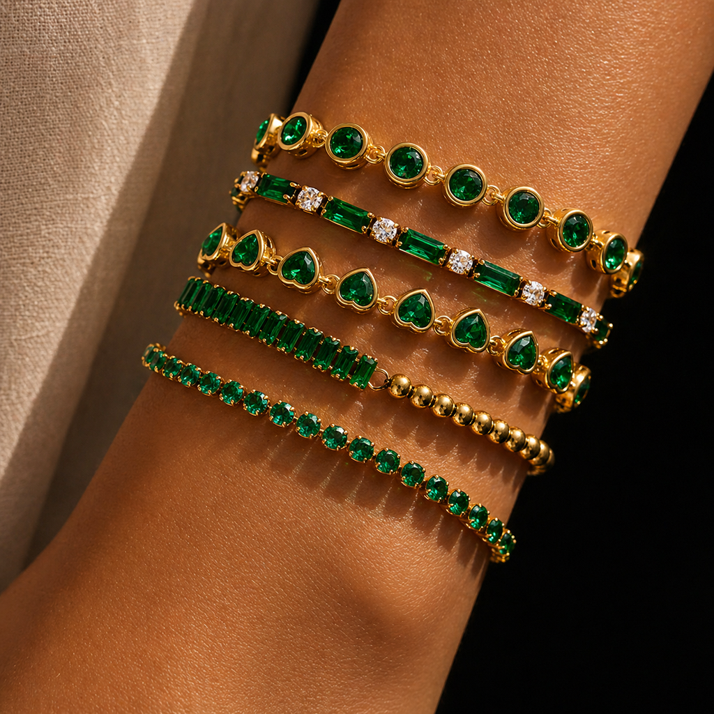 Pulseira Linea Emerald