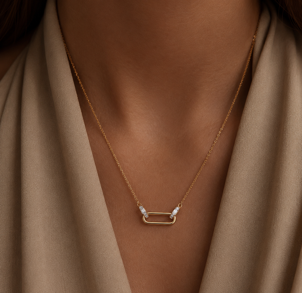 Colar Angle Axis em Prata 925
