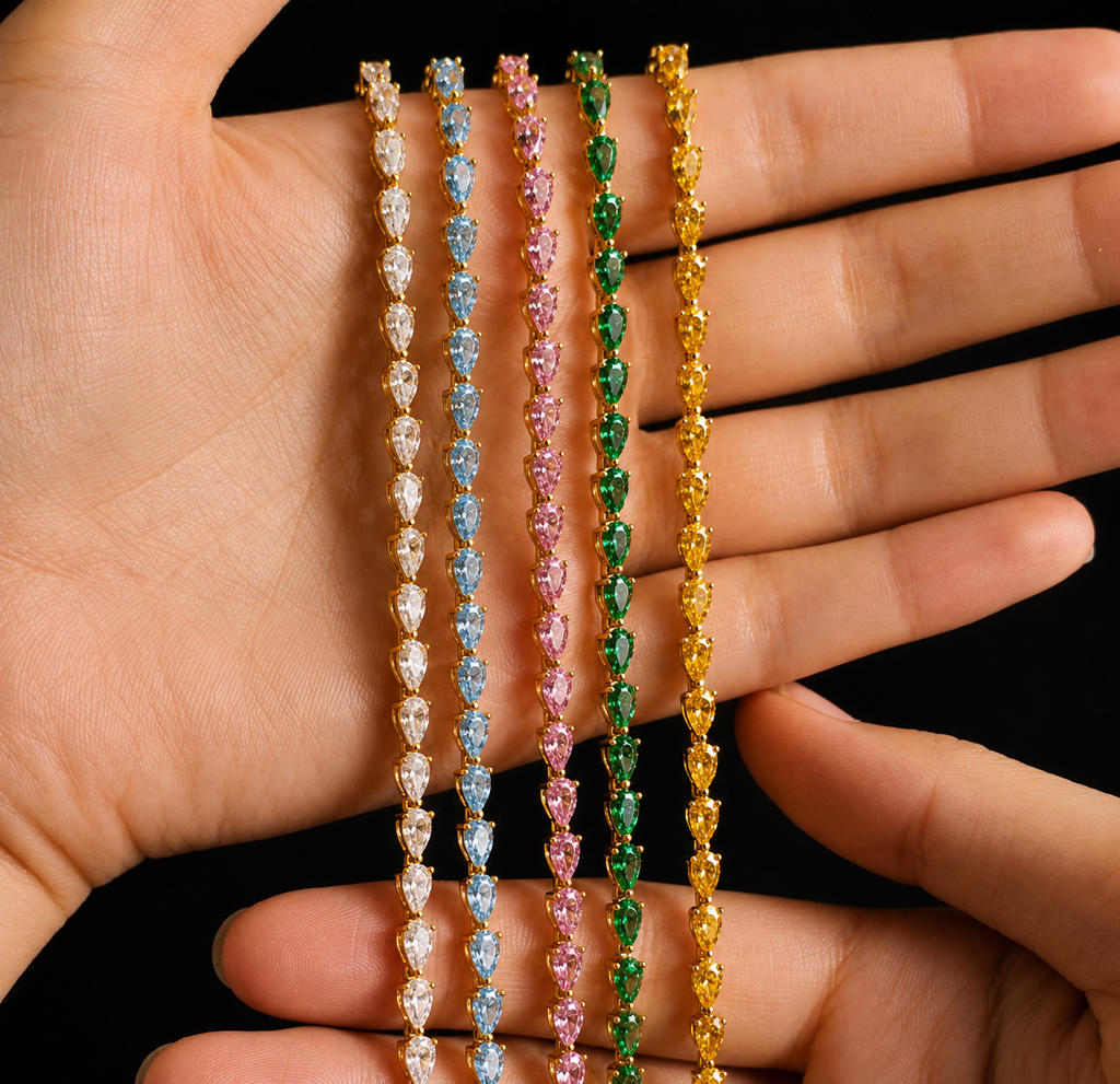 Pulseira Prisma Flora em Prata 925